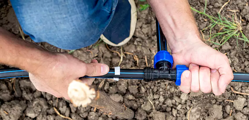 Irrigation Leak Detection in East Islip